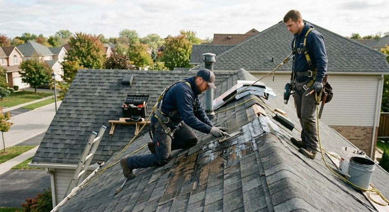 Asphalt Roof Leak Repair